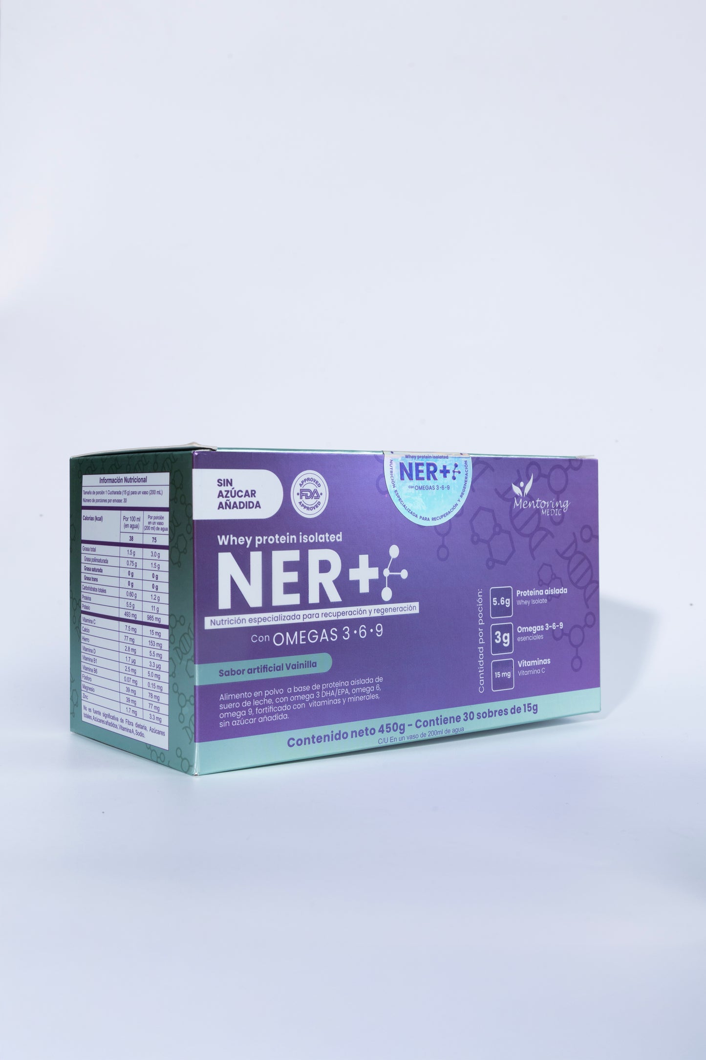 NER+®️ – Smart Post-Op Protein with Omegas, Vitamins & Minerals (Vanilla Flavor)